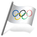 International olympic committee flag