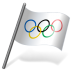 International olympic committee flag