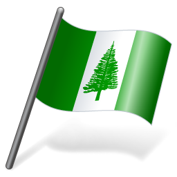 Norfolk island flag