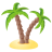 Holiday summer tree palm
