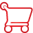 Shopping basic red cart