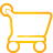 Basic yellow shopping cart