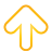 Basic yellow up arrow