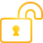 Lock yellow basic unlock