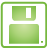 Floppy green disk basic