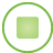 Basic button green stop