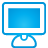 Basic monitor blue