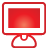 Red basic monitor