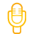 Basic microphone yellow