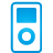 Blue basic ipod