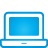 Laptop blue basic