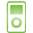 Green basic ipod