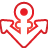 Basic red anchor