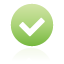 Green check button