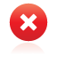 Red button cross