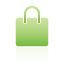 Shopping green bag