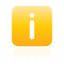Yellow information button