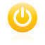 Power button yellow