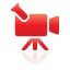 Camcorder red
