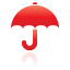 Umbrella red