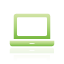 Laptop green