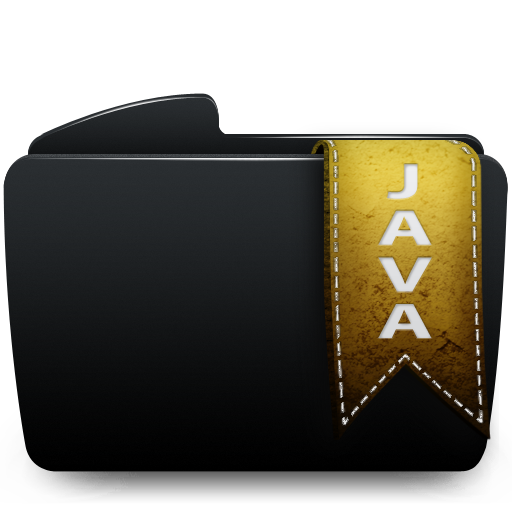 Java black folder