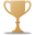 Bronze trophy