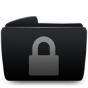 Black lock folder