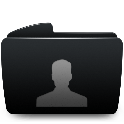 Black folder user