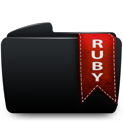 Ruby black folder