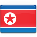 North korea flag