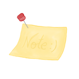 Note pin