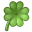 Lucky four leaf clover
