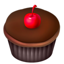 Cherry cake chocolate food