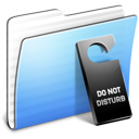 Disturb folder do aqua stripped not