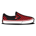 Vans red checkerboard