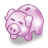 Accounting piggy bank money