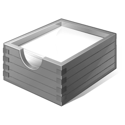Gray paper box