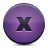 Button close violet