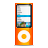 Orange nano ipod