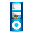 Blue nano ipod