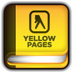 Yellow pages book