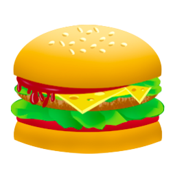 Food burger fast food hamburger junk food