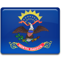 Flag dakota north