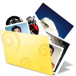 Folder photos icon pictures
