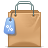Buy webshop shopping bag tag