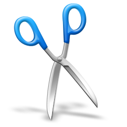 Scissors cut