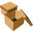 Boxes brown