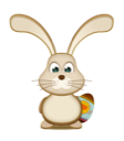 Easter egg bunny