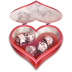 Heart candies open xp